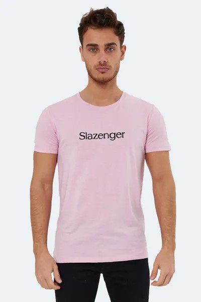 SABE I Мужская футболка Светло-розовая SLAZENGER