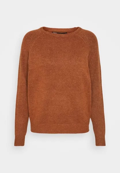 Джемпер ONLY Onllesly Kings L/S Noo, черепаховый меланж