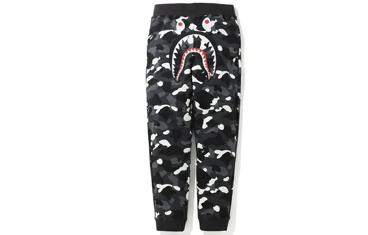 Повседневные брюки Shark Series унисекс A Bathing Ape, черный