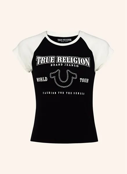 Футболка реглан сс True Religion, черный
