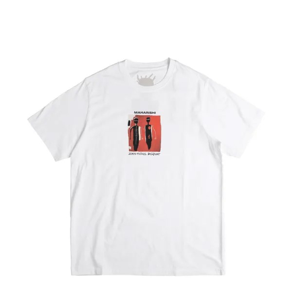 Рубашка X Jean-Michel Basquiat Nu-Nile T-Shirt Maharishi, белый