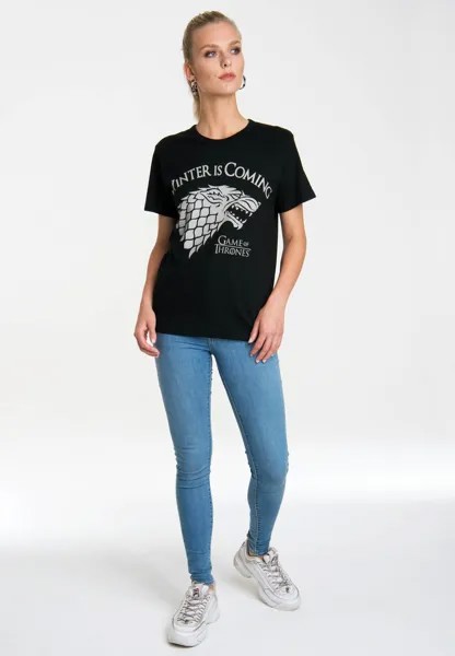 Футболка Logoshirt Game of Thrones, черный