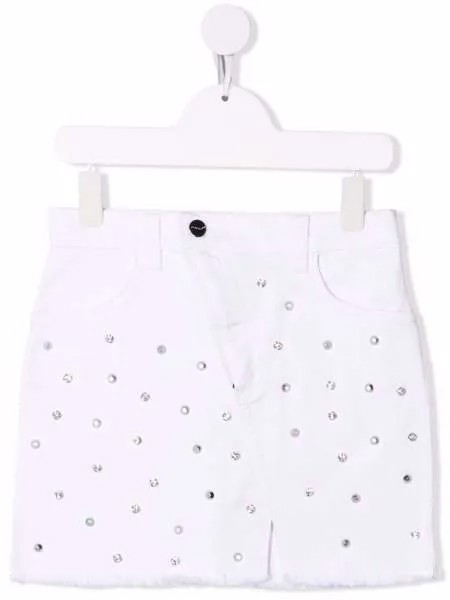 Pinko Kids декорированная юбка мини