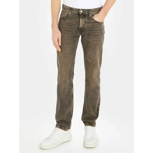 Джинсы Calvin Klein Jeans, размер 28.30 [JEANS], коричневый