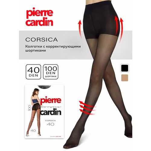 Колготки Pierre Cardin Corsica, 40 den, размер 2, черный