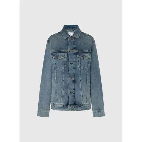 Джинсовая куртка Pepe Jeans, размер M, голубой