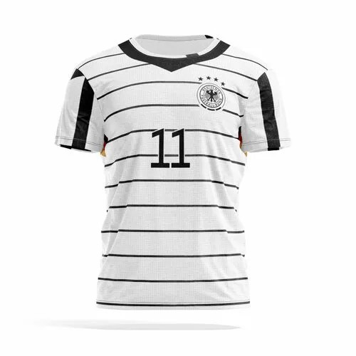 Футболка PANiN Brand, размер 5XL, белый, черный