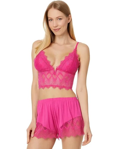 Пижама Cosabella Allure Sleep Cami Boxer Pj Set, цвет Flori Pink