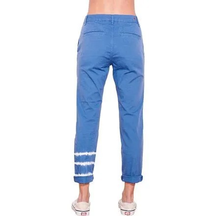 Брюки с подвернутой подкладкой Tie Dye женские Sundry, цвет Sea