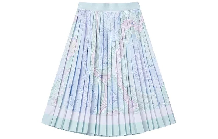 FILA Женские повседневные длинные юбки, цвет Allover Print