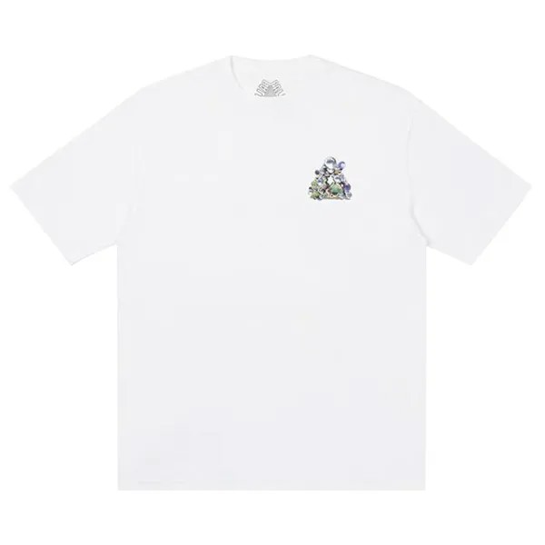 Футболка Palace Bubbling T-Shirt 'White', белый