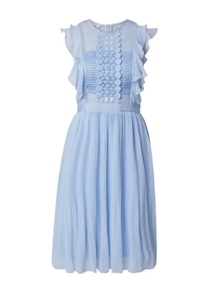 Коктейльное платье APART, светло-синий