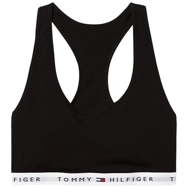 Спортивный бюстгальтер Tommy Hilfiger Pull-On Race Back, черный