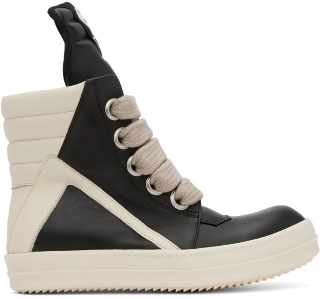 Эксклюзивные черные кроссовки Rick Owens SSENSE черного цвета KEMBRA PFAHLER Edition Geobasket