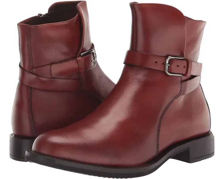 Ботинки ECCO Sartorelle 25 Hydromax Mid Cut Buckle Boot, цвет Cognac