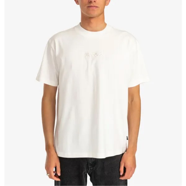 Футболка RVCA Benj Bouquet Ss Tee Salt