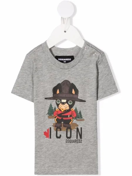 Dsquared2 Kids футболка с принтом Icon