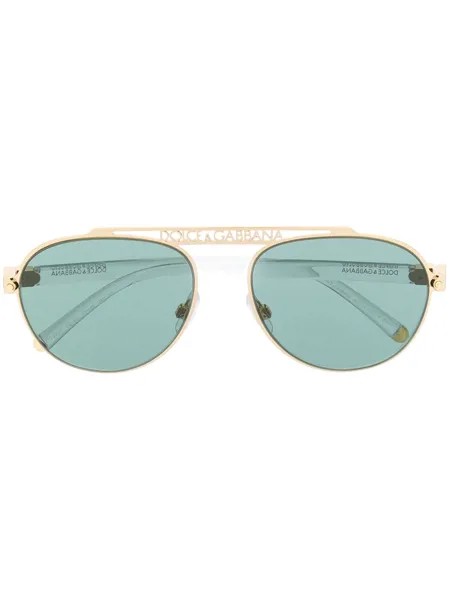 Dolce & Gabbana Eyewear солнцезащитные очки-авиаторы DG2235