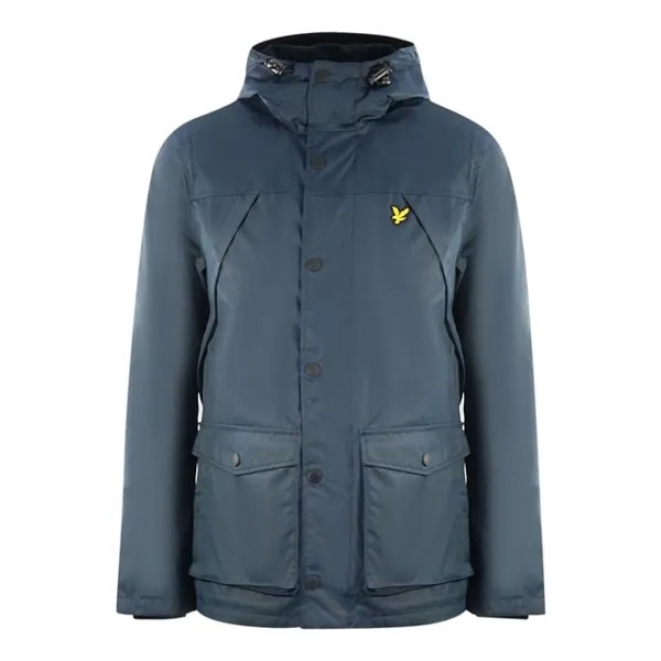 Морская куртка на подкладке из микрофлиса Lyle & Scott, синий