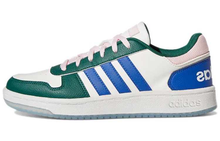 Баскетбольные кроссовки Adidas Neo Wmns Hoops 2.0 Белый/Зеленый