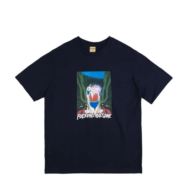 Рубашка Shinjuku T-Shirt Fucking Awesome, синий