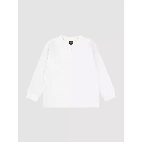 Лонгслив Mjolk, размер 128, white