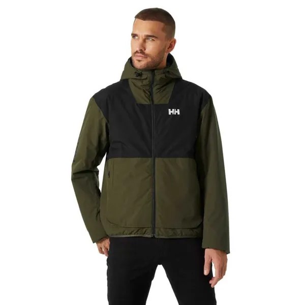Куртка Helly Hansen Ervik Ins Rain, зеленый