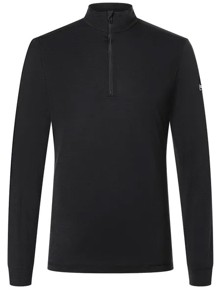 Лонгслив super.natural Merino, черный