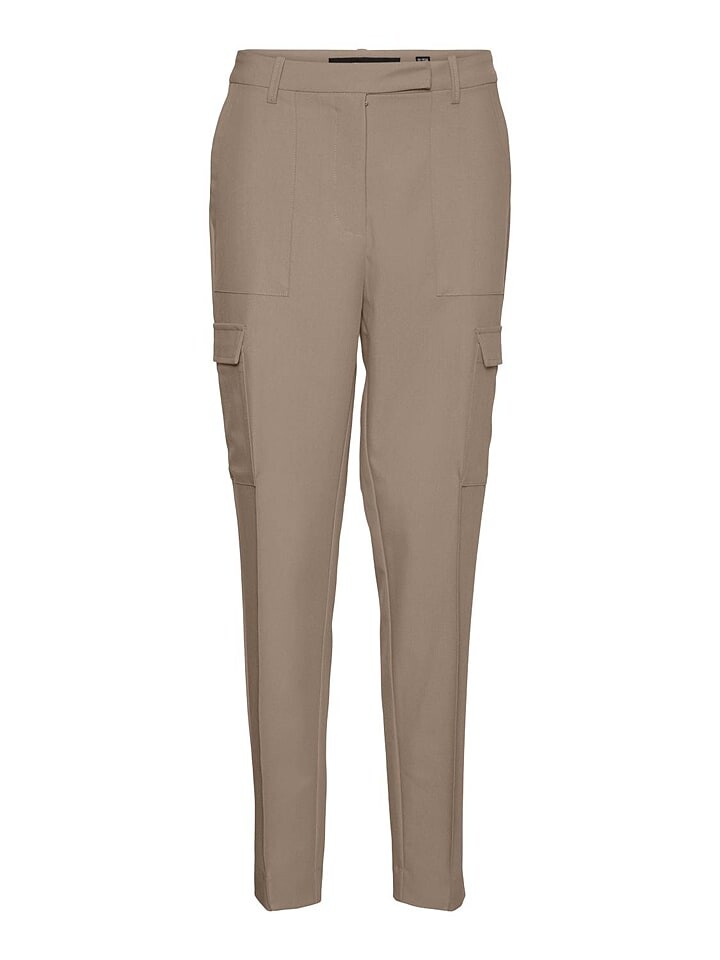 Брюки-карго Vero Moda, бежевый