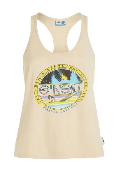 Топ CONNECTIVE GRAPHIC TANK O'Neill, цвет bleached sand