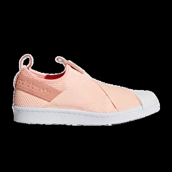 Кроссовки Adidas Wmns Superstar Slip-On, розовый