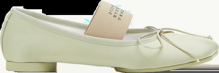 Кроссовки MM6 Maison Margiela Wmns Anatomic Ballerinas 'Aloe Wash', зеленый