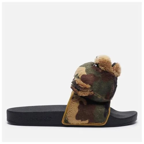 Сланцы adidas Originals x Jeremy Scott Adilette Teddy чёрный , Размер 37 EU