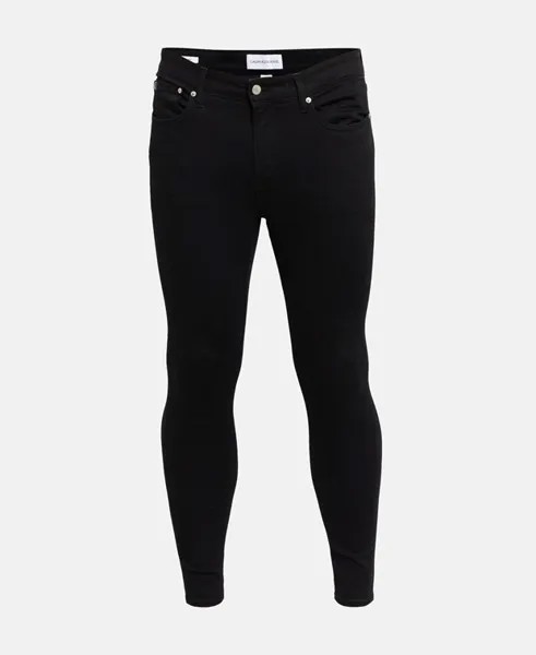 Джинсы узкого кроя Calvin Klein Jeans, черный