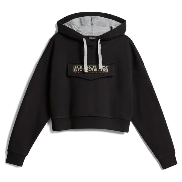 Худи Napapijri Burgee Crop W, черный