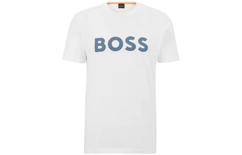 Футболка мужская белая Hugo Boss, белый