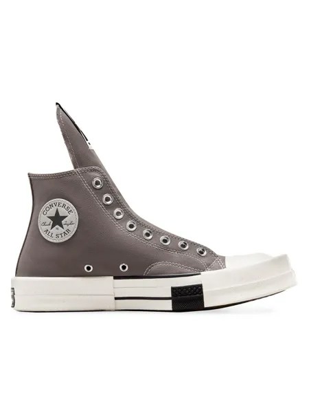 Высокие кроссовки Converse x Rick Owens TURBODRK без шнурков Converse