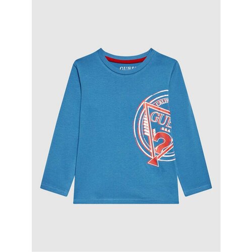 Лонгслив GUESS, размер 6X/7Y [METY], синий