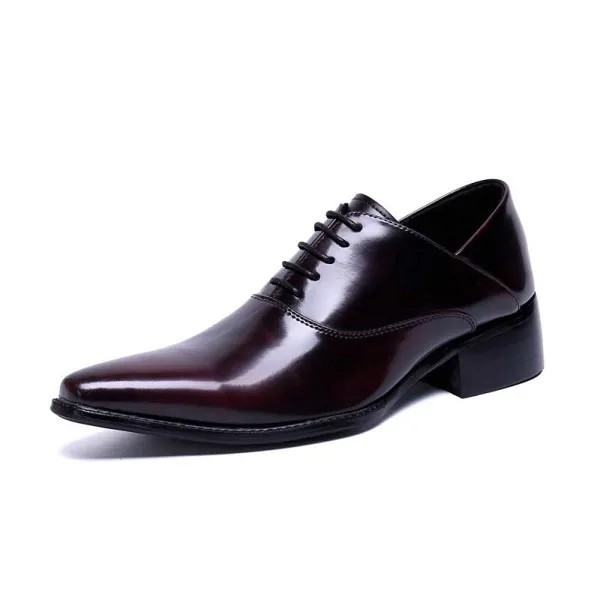 Острый носок Лакированная кожа платье обувь мужские оксфорды британской молодежи свадебные туфли со стразами; Модная женская обувь модные деловые туфли на платформе; Обувь для офиса; Большие размеры 37-46