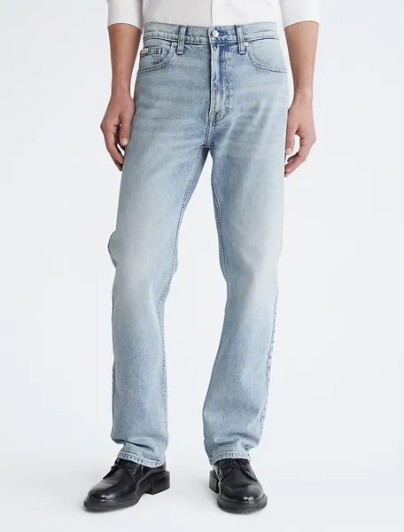 Стандартные прямые джинсы Calvin Klein, лайм
