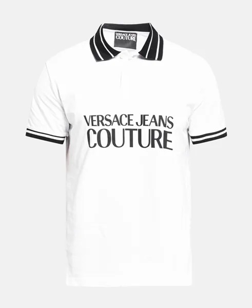 Рубашка поло Versace Jeans Couture, белый
