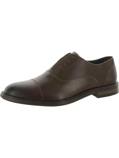 Мужские кожаные оксфорды The Men's Store, коричневый