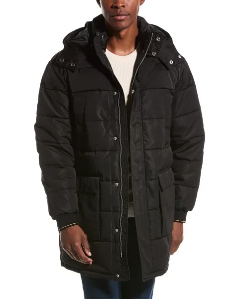 Тяжелое пальто Armani Exchange, черный