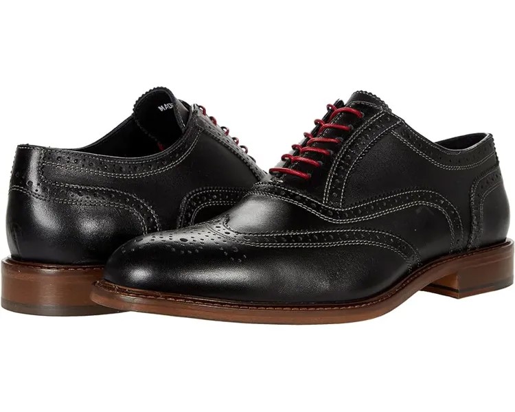 Оксфорды Massimo Matteo Italian Wing Tip, черный