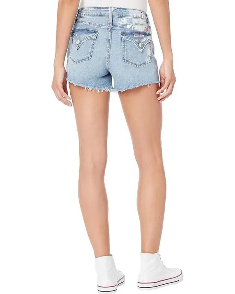 Шорты Hudson Jeans Croxley High-Rise Shorts in Pigment Explosion, цвет Pigment Explosion