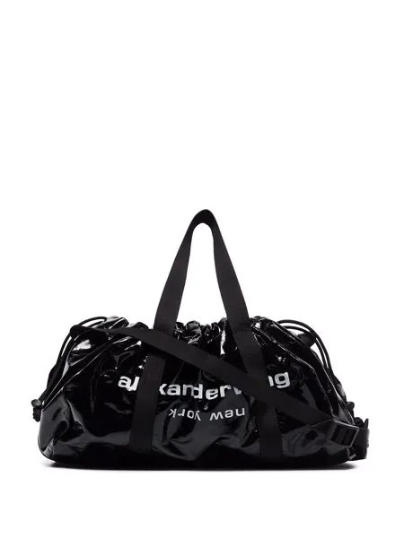 Alexander Wang дорожная сумка с кулиской и логотипом