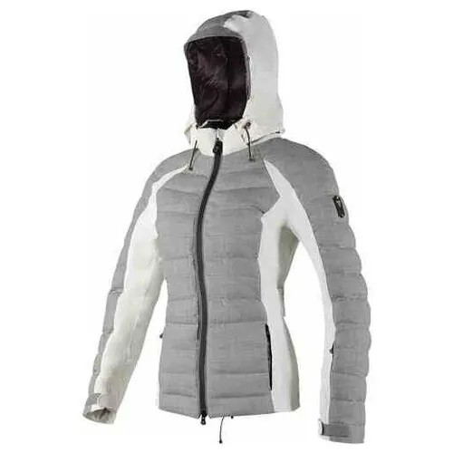 Женская горнолыжная куртка Dainese Ventina Jacket Lady Grey-Melange/White (S) 42rus