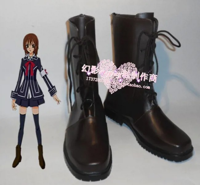 Аксессуары для косплея Yuki Kurosu Kuran, японская униформа, школьные ботинки для девочек, обувь в стиле панк