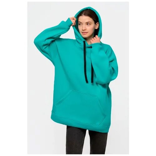 Магазин Толстовок Mint color hoodie OVERSIZE unisex, Размер Unisex 50 / L Unisex