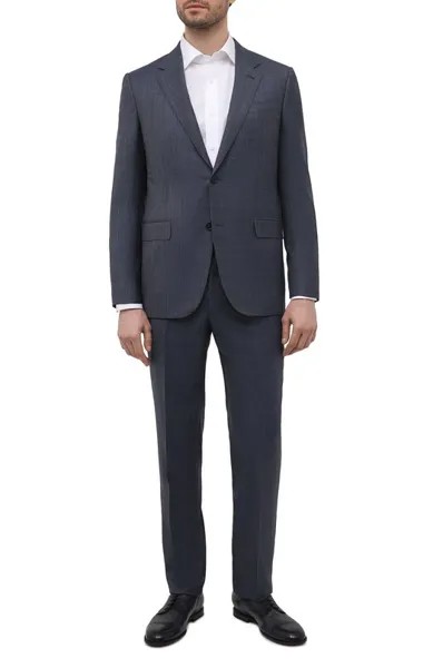 Костюм из шерсти и шелка Ermenegildo Zegna